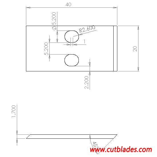 ECON 04 Pelletizer Blade